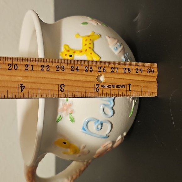 Vintage Napcoware Import Japan Baby Themed Ceramic Planter - Picture 4 of 8